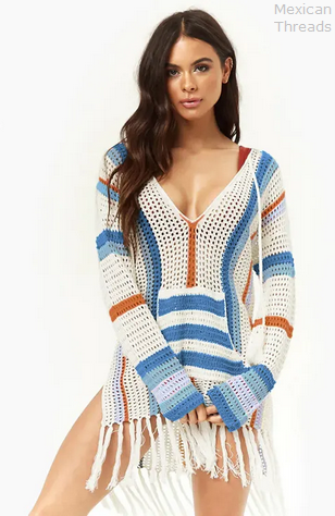 Beach Cover Up Baja Hoodie