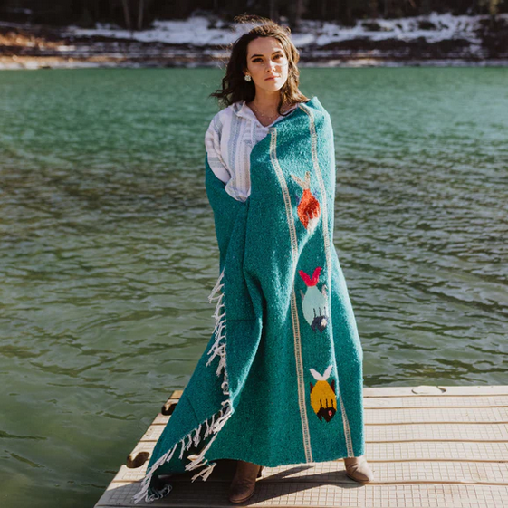 Thick Mexican Blankets - Heavy Baja Blankets