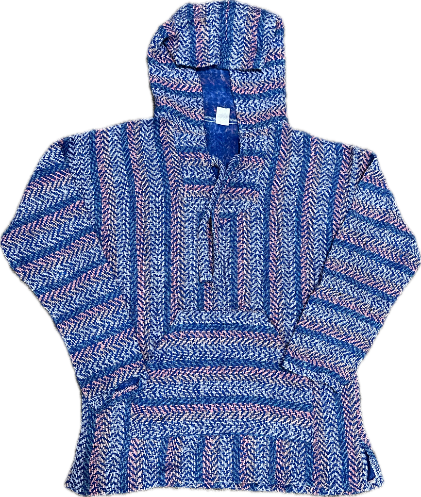 Baja Hoodie - Pink/Blues