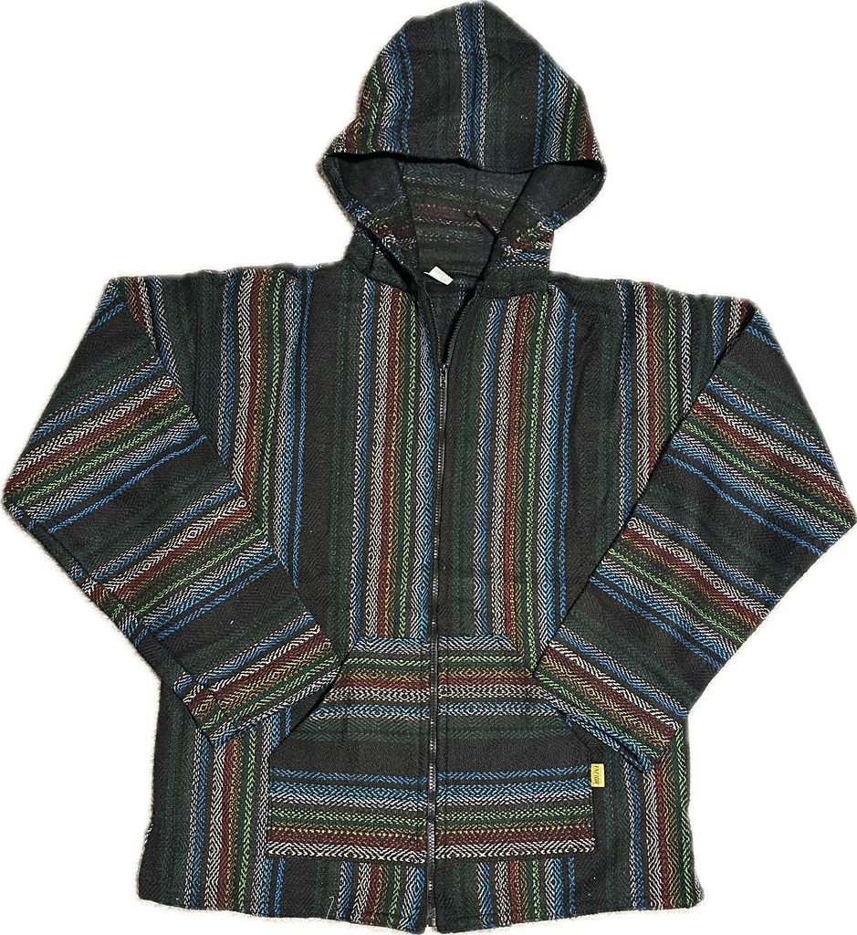 Zip-Up Baja Hoodies (Choose Color)