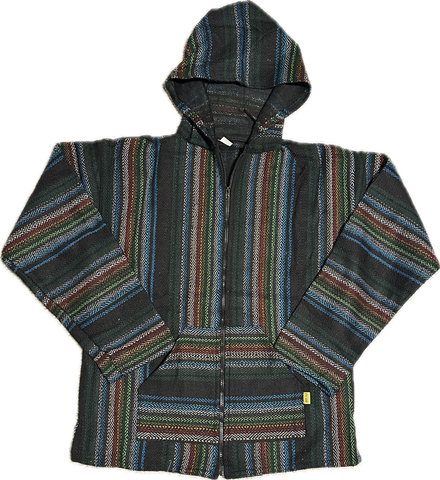 Zip-Up Baja Hoodies (Choose Color)