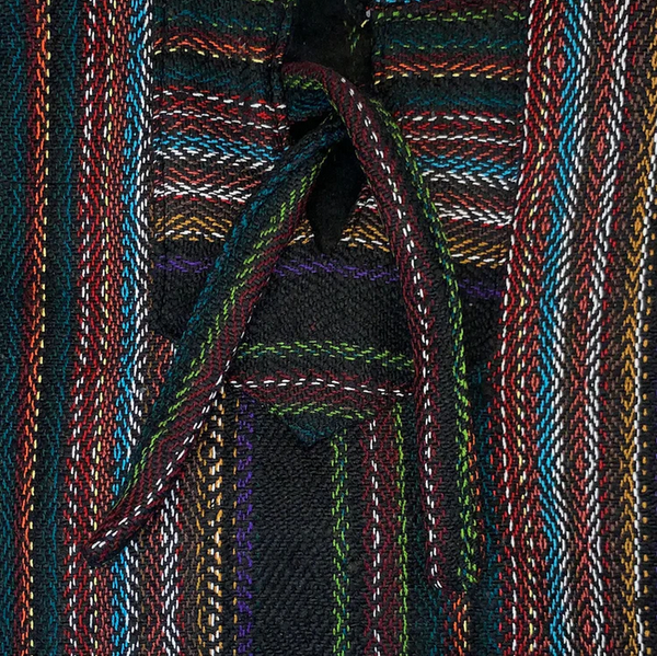 Baja Hoodie Fiesta Rainbow Mexican Threads