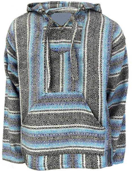 Mexican Baja Hoodie - A la Coral Drug Rug Pullover – Mexican Threads